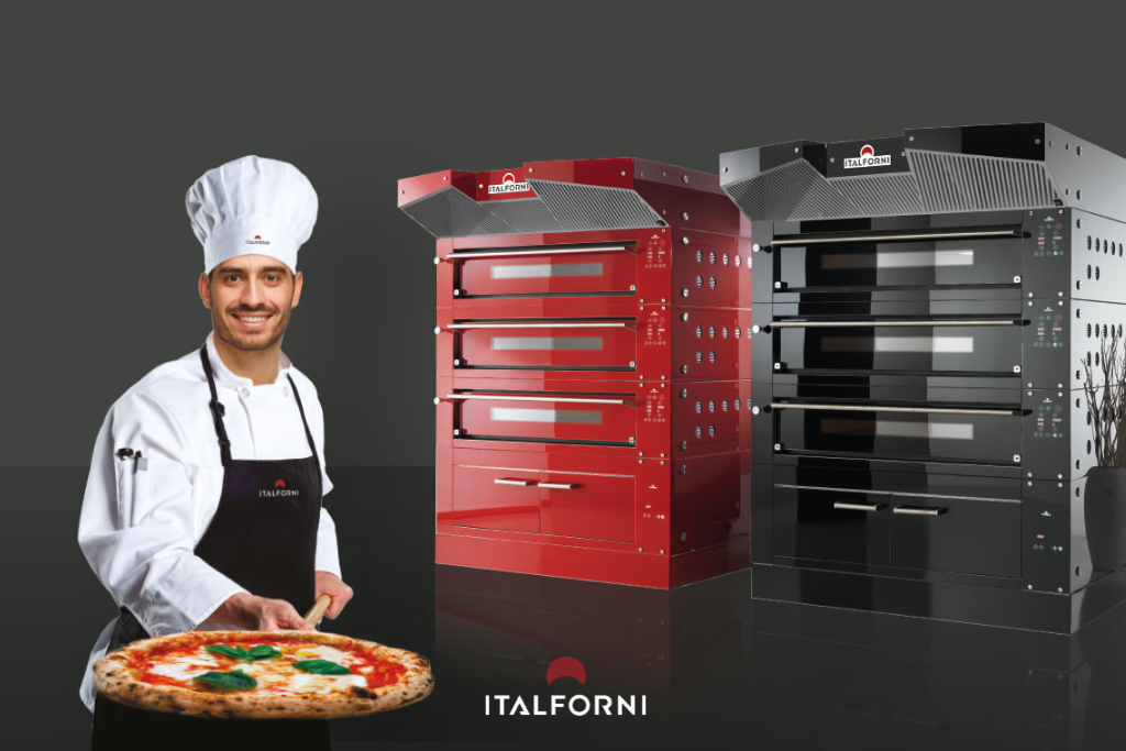 Forno professionale per pizza: forno elettrico Bull di Italforni